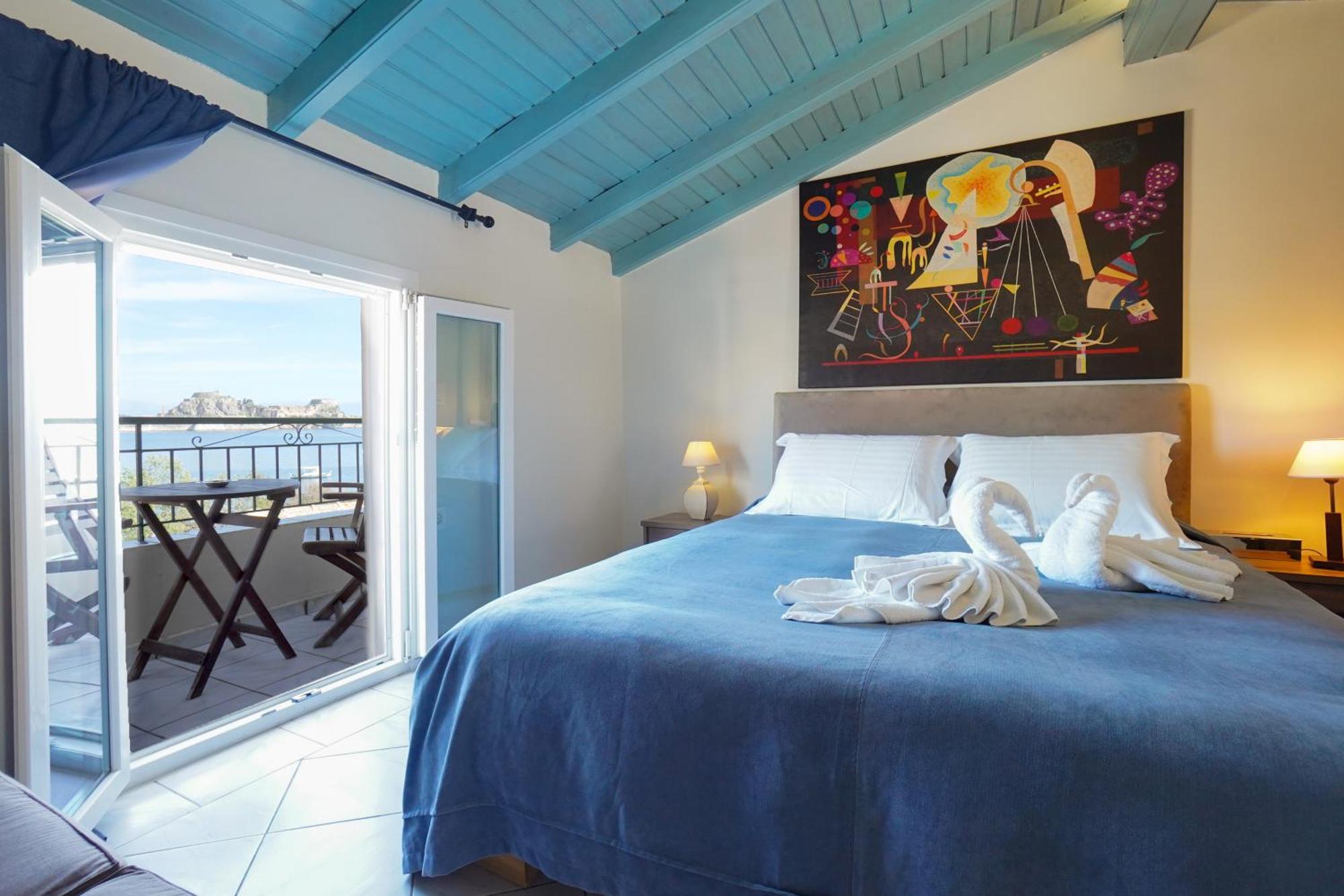 Anemomilos Sea View Penthouse Corfu  外观 照片