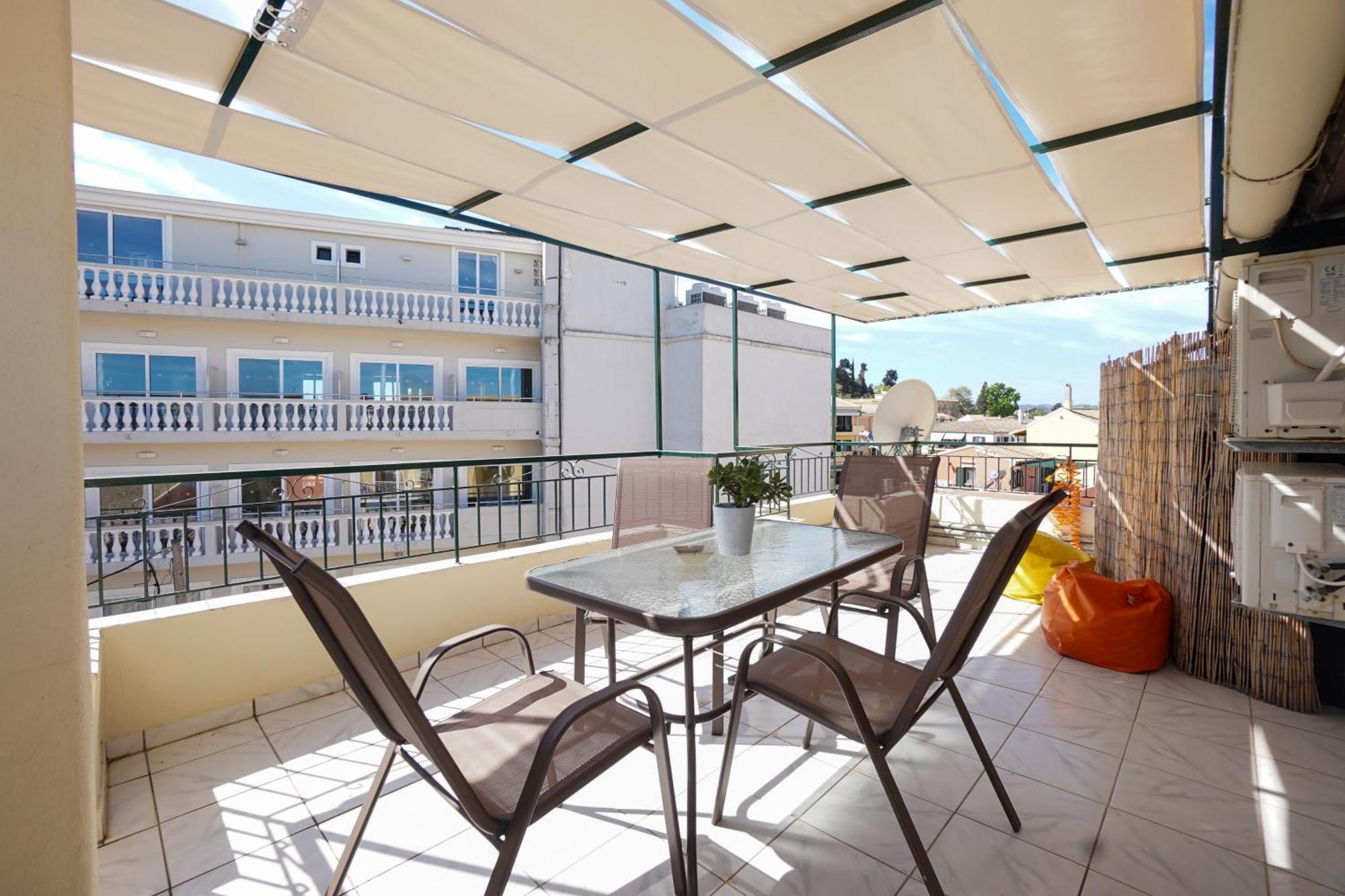 Anemomilos Sea View Penthouse Corfu  外观 照片