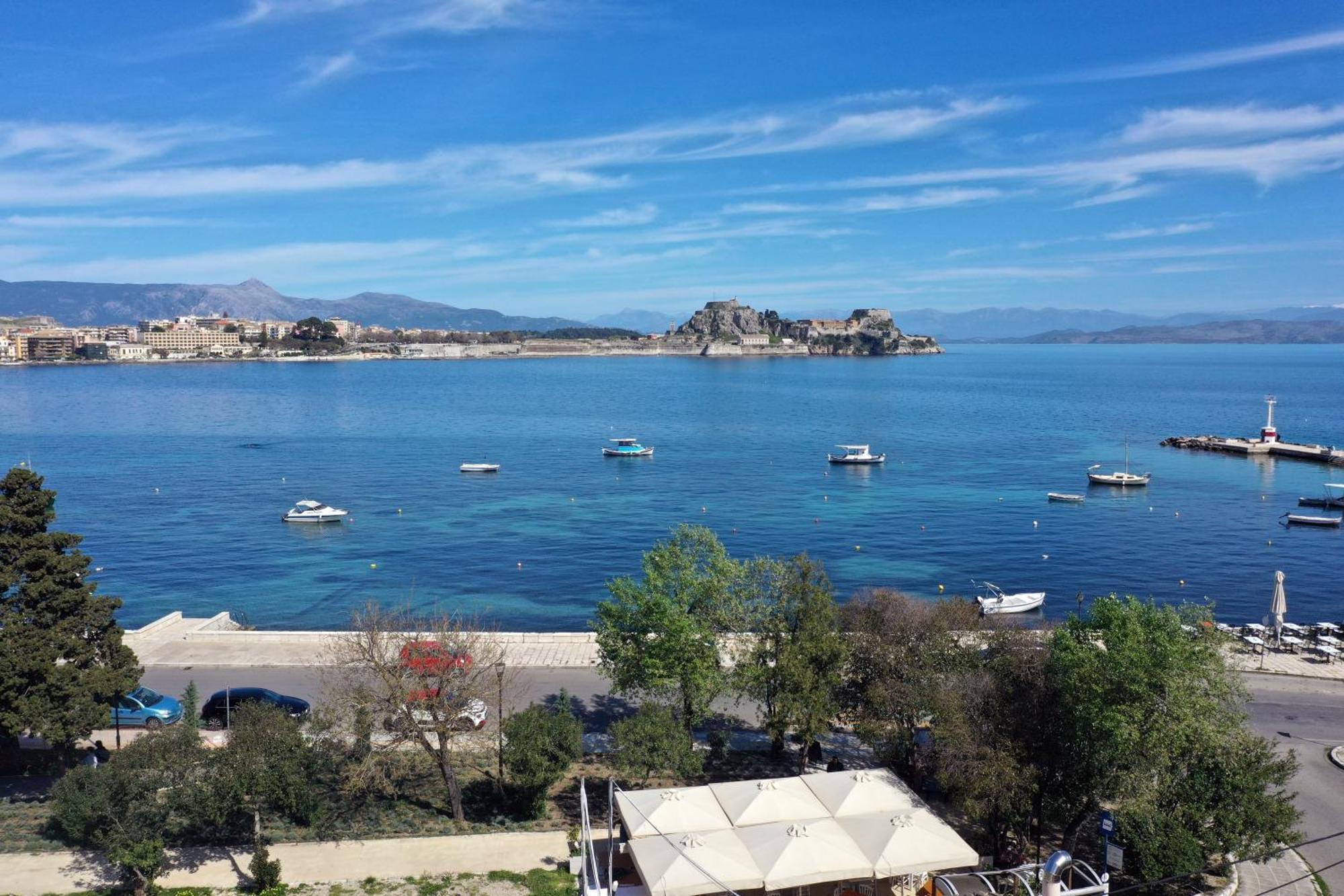 Anemomilos Sea View Penthouse Corfu  外观 照片